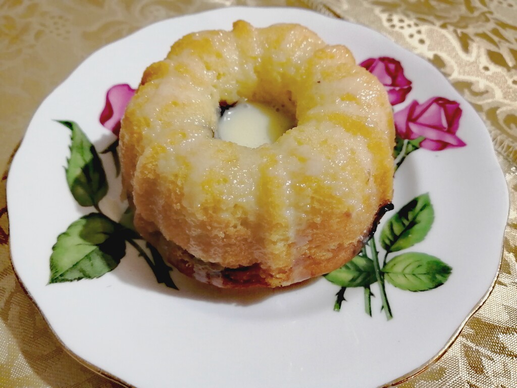 Lemon Blueberry Bundt Cake by princessicajessica