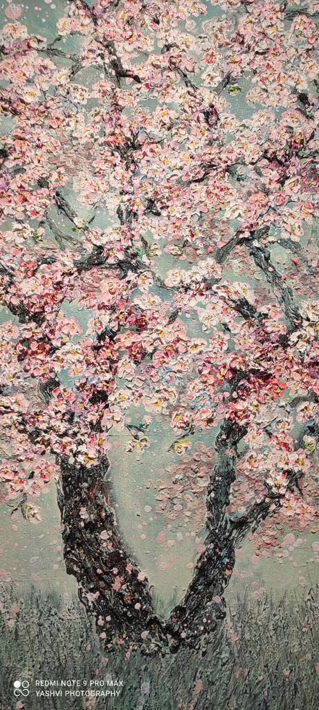 Cherry Blossom Painting by autumn_12