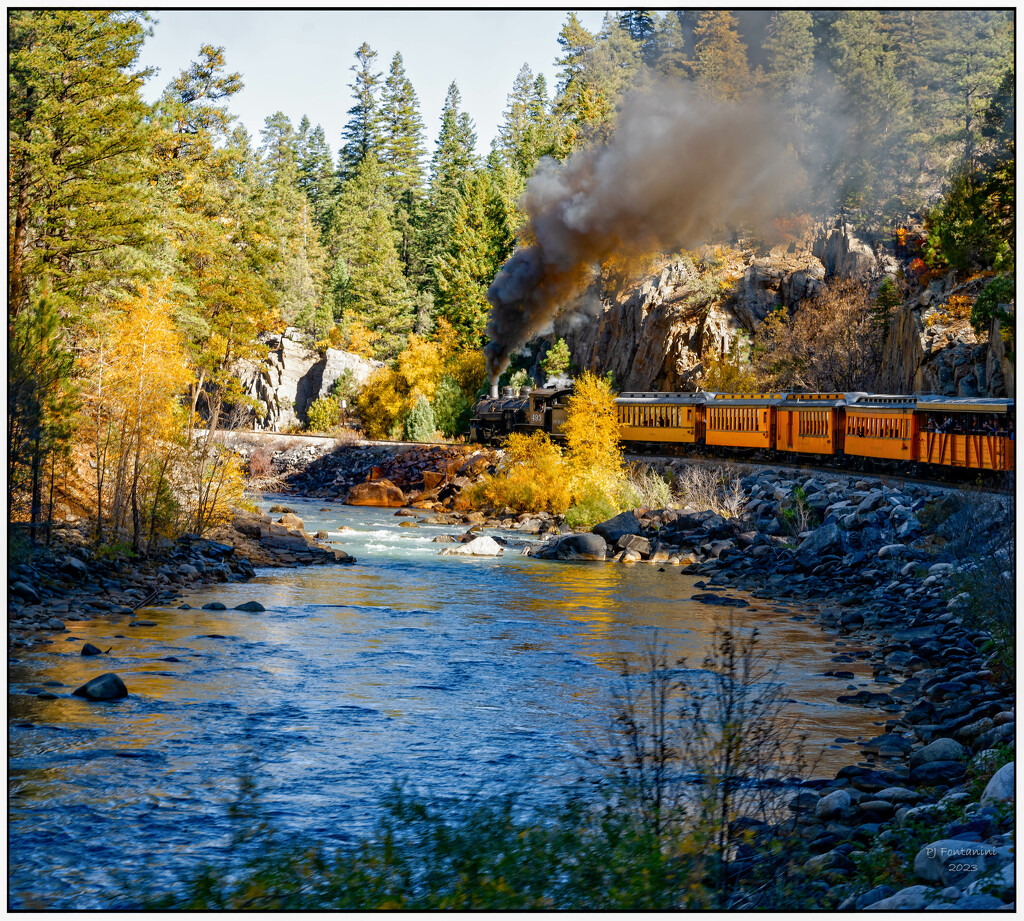 Durango Silverton Scenic Train Ride by bluemoon