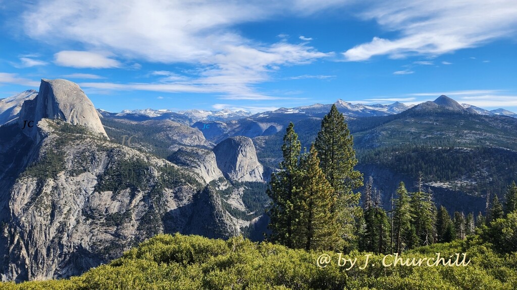 Half Dome Landscape by J Churchill by peekysweets