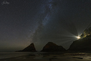 18th Nov 2023 - Lighthouse and Milky Way