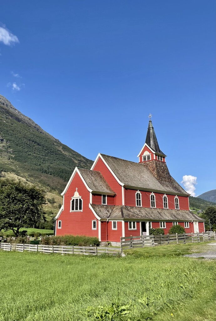 Norwegian church by lily