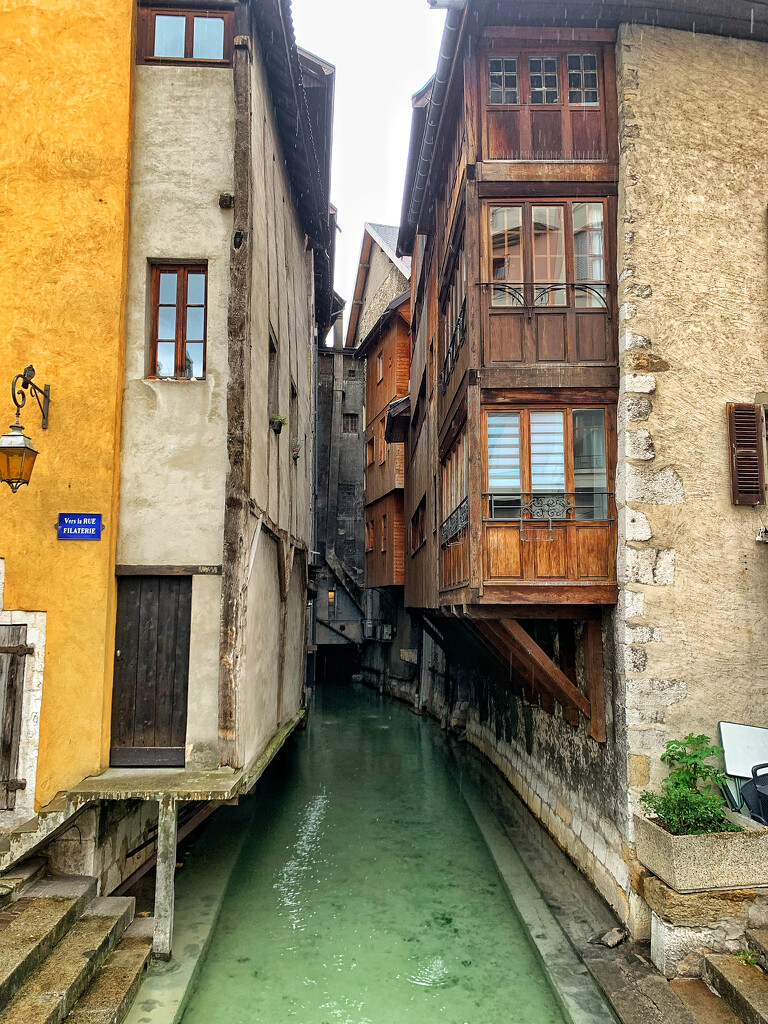Water under houses.  by cocobella