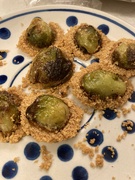 19th Nov 2023 - parmesan-crusted brussels sprouts