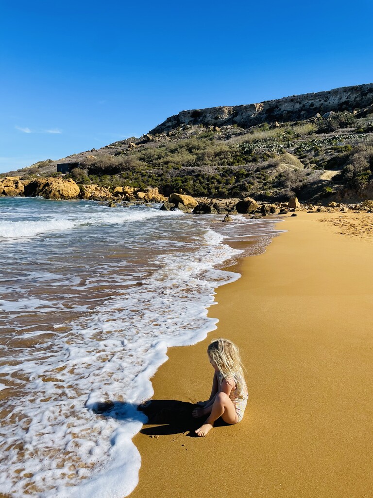 This was probably our last swim in the ocean on Gozo this year by lily