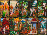 24th Nov 2023 - Pictures Collage - Wat Nong Ao Temple.