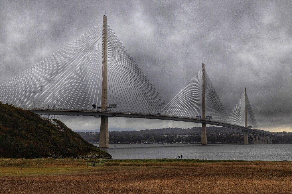 The Queensferry Crossing on a grey day! by billdavidson