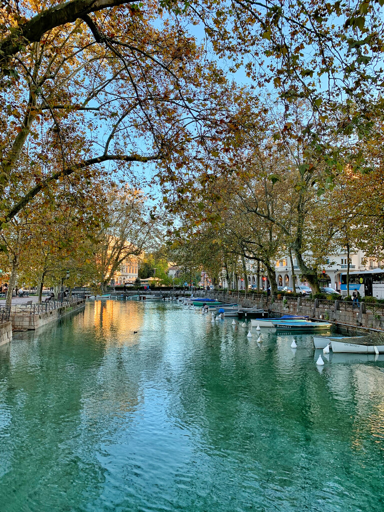 Boats in Annecy.  by cocobella