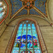 Stain glass of the Maccabee’s chapel.  by cocobella