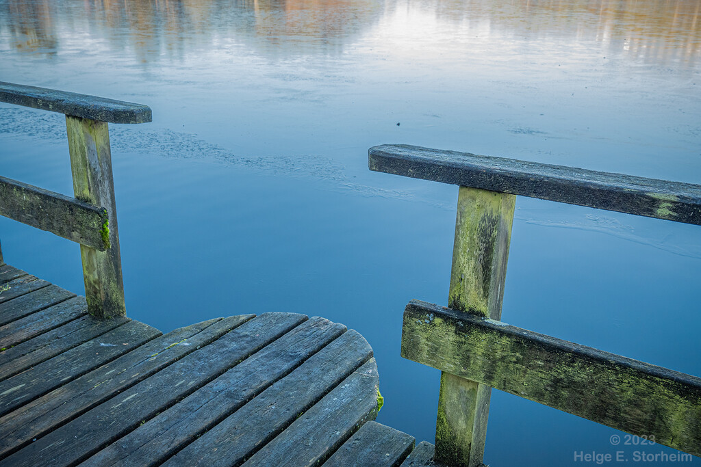 Wooden jetty by helstor365