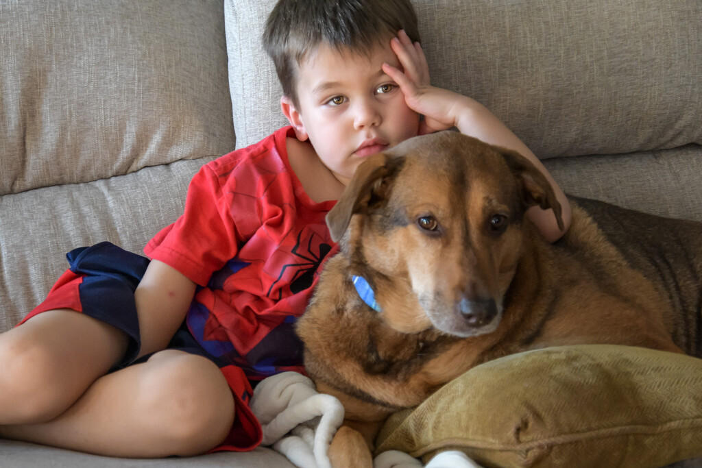 A Boy and His Dog by danette