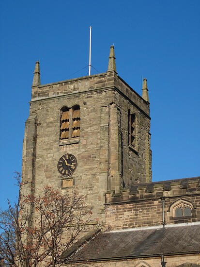 11.19 a.m. : St Mary's Church Tower by Phil Howcroft · 365 Project