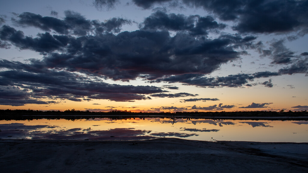 Saltpan Sunset #2 by nannasgotitgoingon