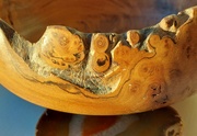 30th Nov 2023 - Detail of burr elm bowl