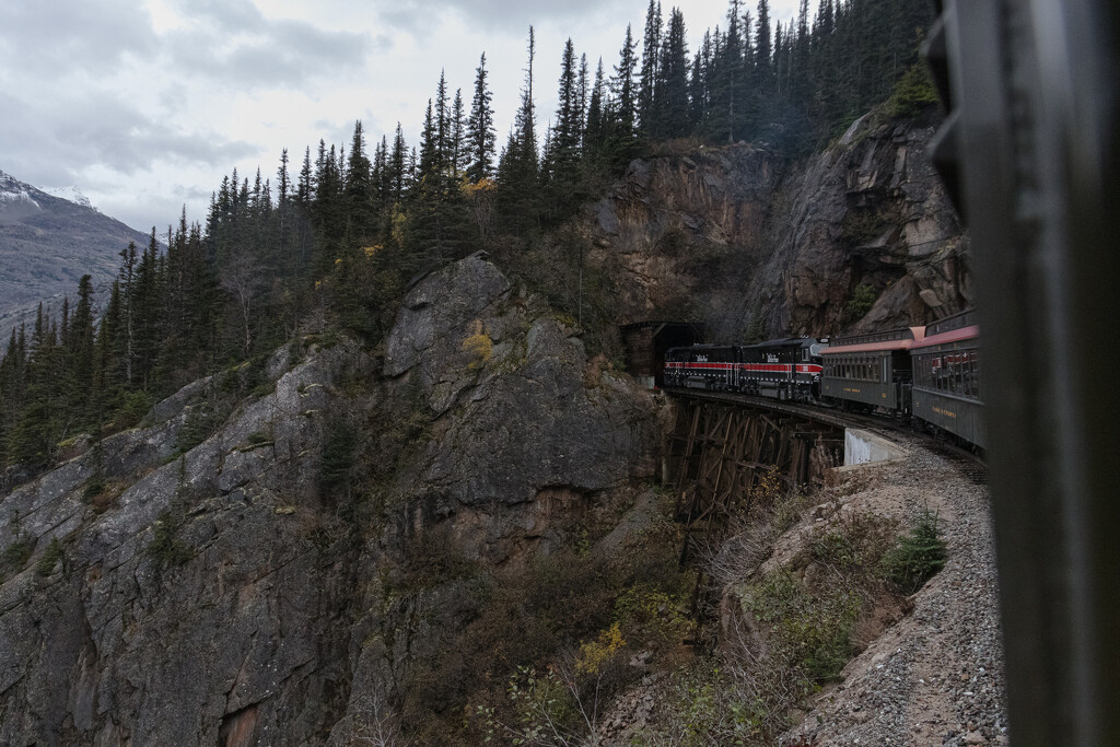 Into the Skagway Tunnel by swchappell