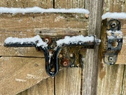 1st Dec 2023 - snow and a little rust…