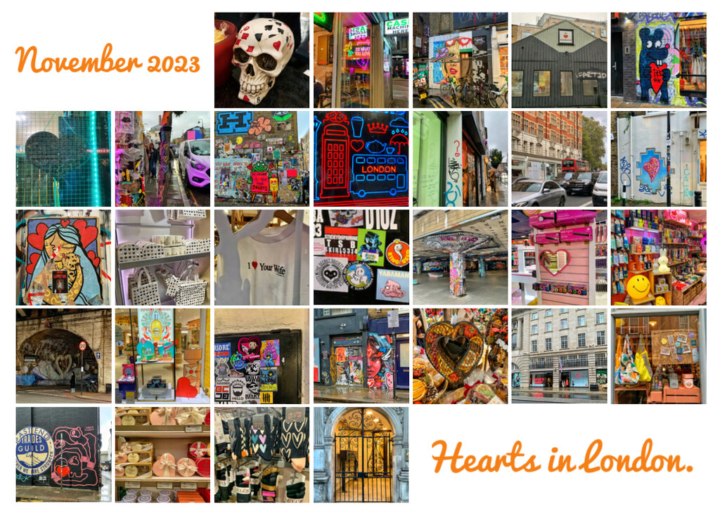 Hearts in London.  by cocobella