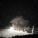 Heavy snowfall hit southern Germany on Friday night. 