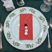 Christmas Table Setting  by julie