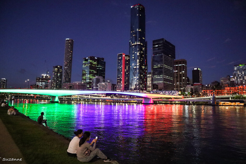 Evening by the Brisbane River by ankers70