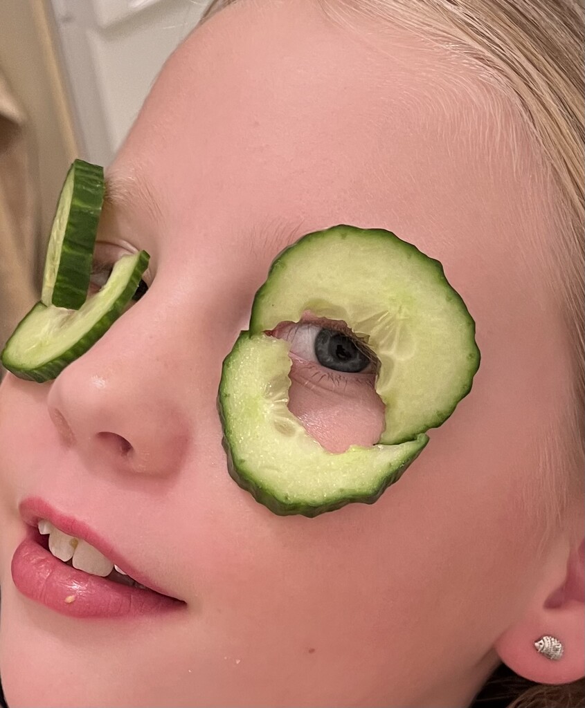 I spy with my cucumber eye!!! by anne2013