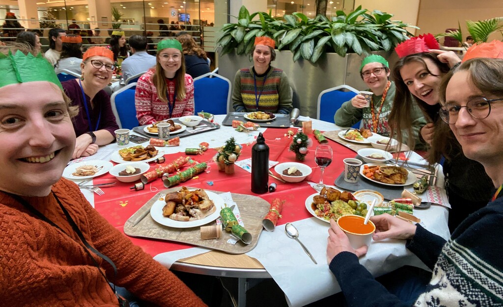 Canteen Christmas lunch  by boxplayer