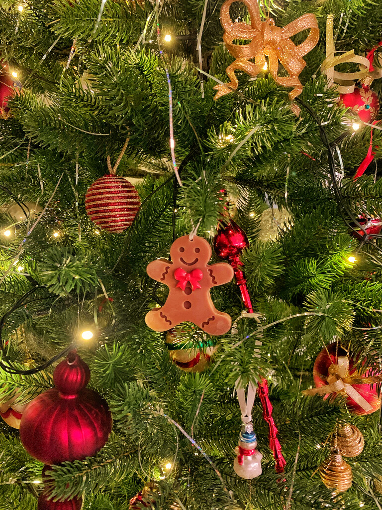 Perfumed Gingerbread man ornament.  by cocobella