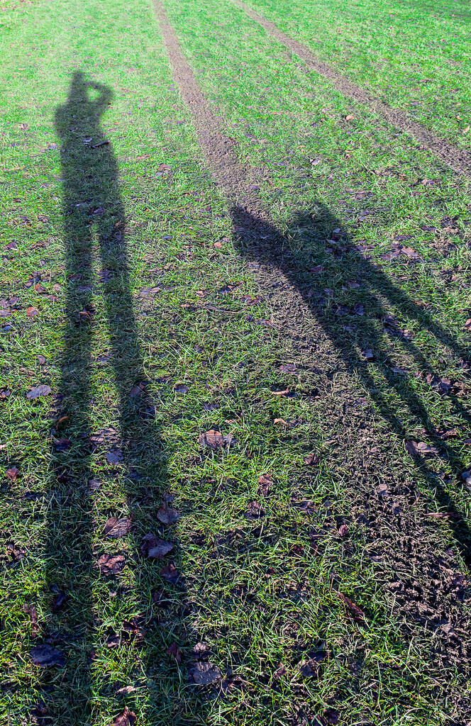Me and my shadow by una1965