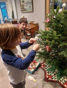 9th Dec 2023 - Decorating the tree