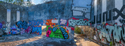 10th Dec 2023 - Street Art - Totally Abandoned Building  Panoramic 