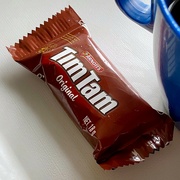 10th Dec 2023 - Christmas must be soon. We got a Tim Tam with our coffee today!!