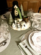 13th Dec 2023 - Snow Themed Kitchen Table