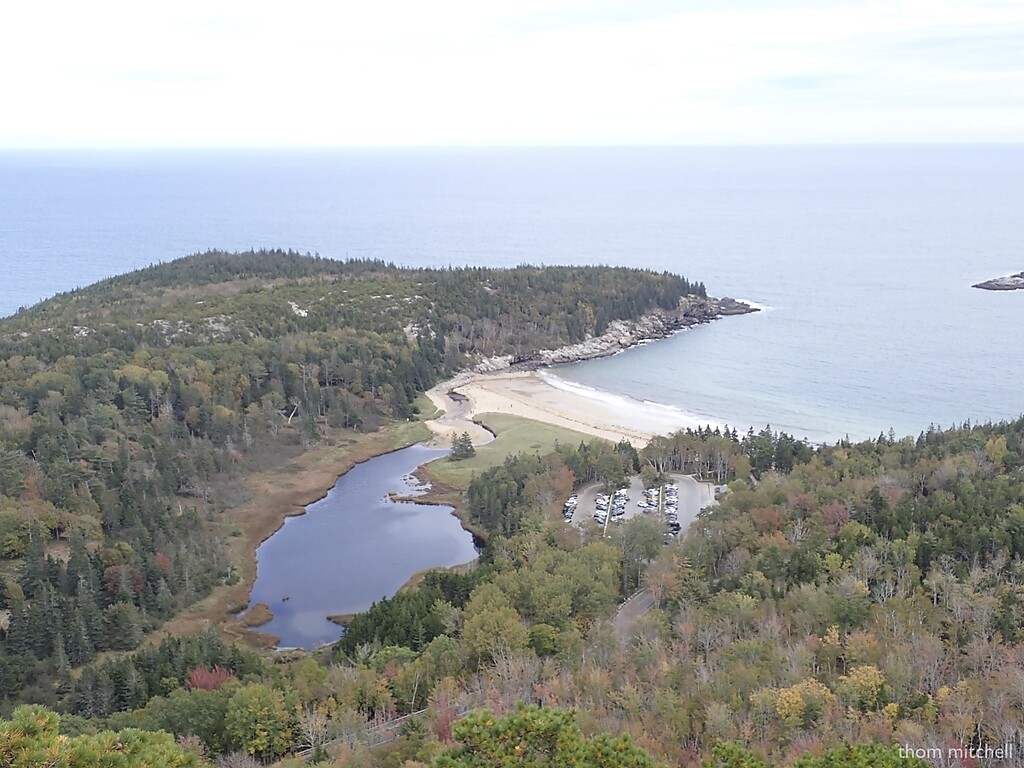 Sand Beach, from The Beehive summit by rhoing