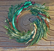 15th Dec 2023 - Christmas wreath artistic