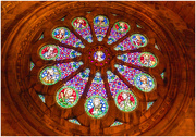16th Dec 2023 - Rose window in Cathedral in Lisbon