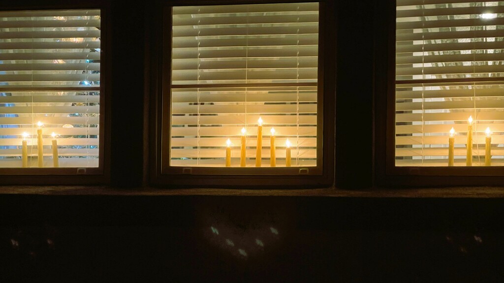 12 15 Candles in the window by sandlily