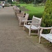 park benches at Jephson Gardens by ollyfran