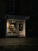 17th Dec 2023 - Bouquiniste in St Andrews after closing time.
