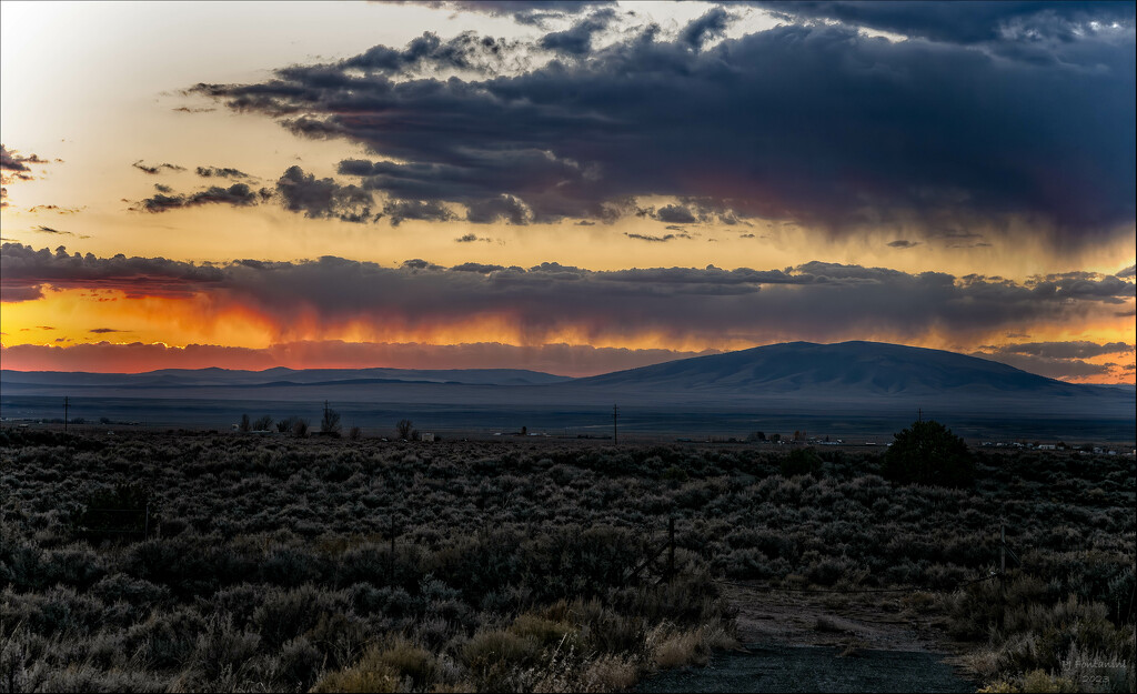 Taos Sunset by bluemoon