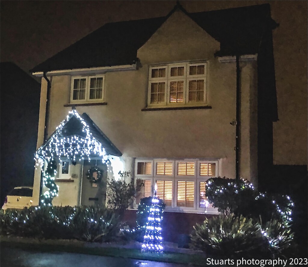 Christmas house lights  by stuart46