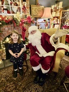 20th Dec 2023 - Hettie went to see Father Christmas