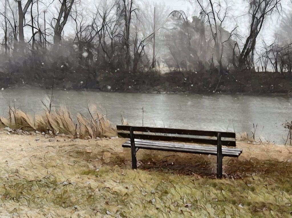 dusting of snow by amyk