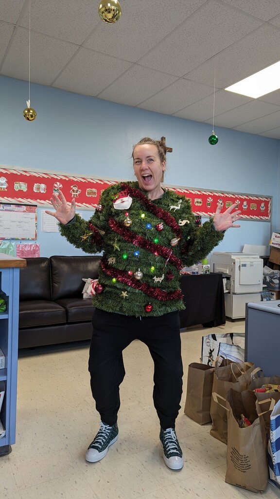 Ugly Christmas Sweater Day by julie