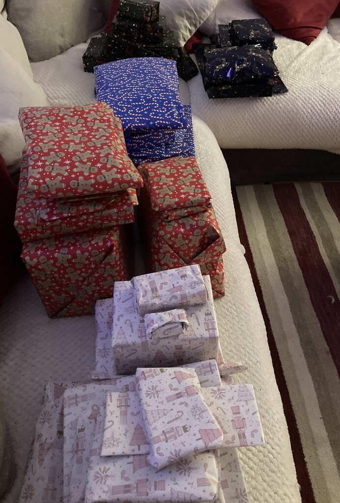 Wrapping Begins! by elainepenney
