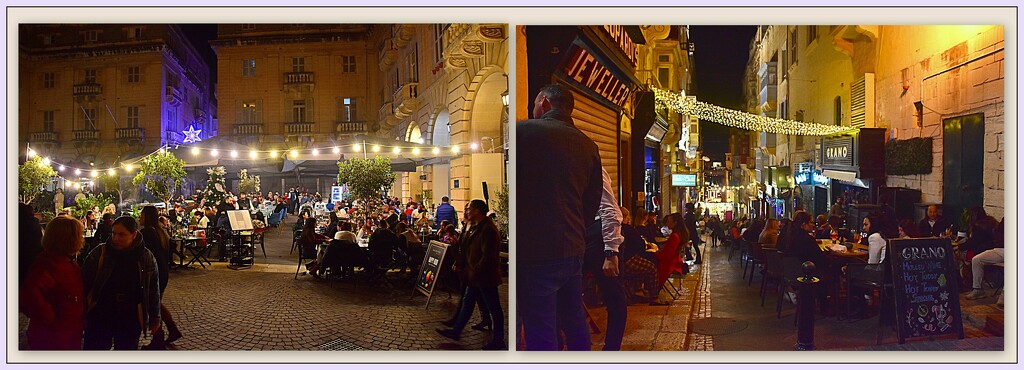 EATING OUT IN VALLETTA  by sangwann
