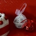 Christmas cake and baubles  by wakelys