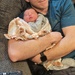Snuggling with Uncle Ty by deric