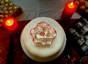 23rd Dec 2023 - Xmas Orchid Cake 