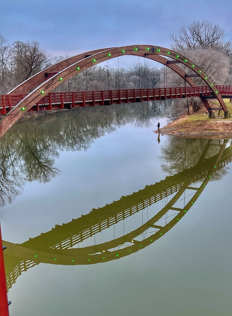 fishing under the tridge by amyk