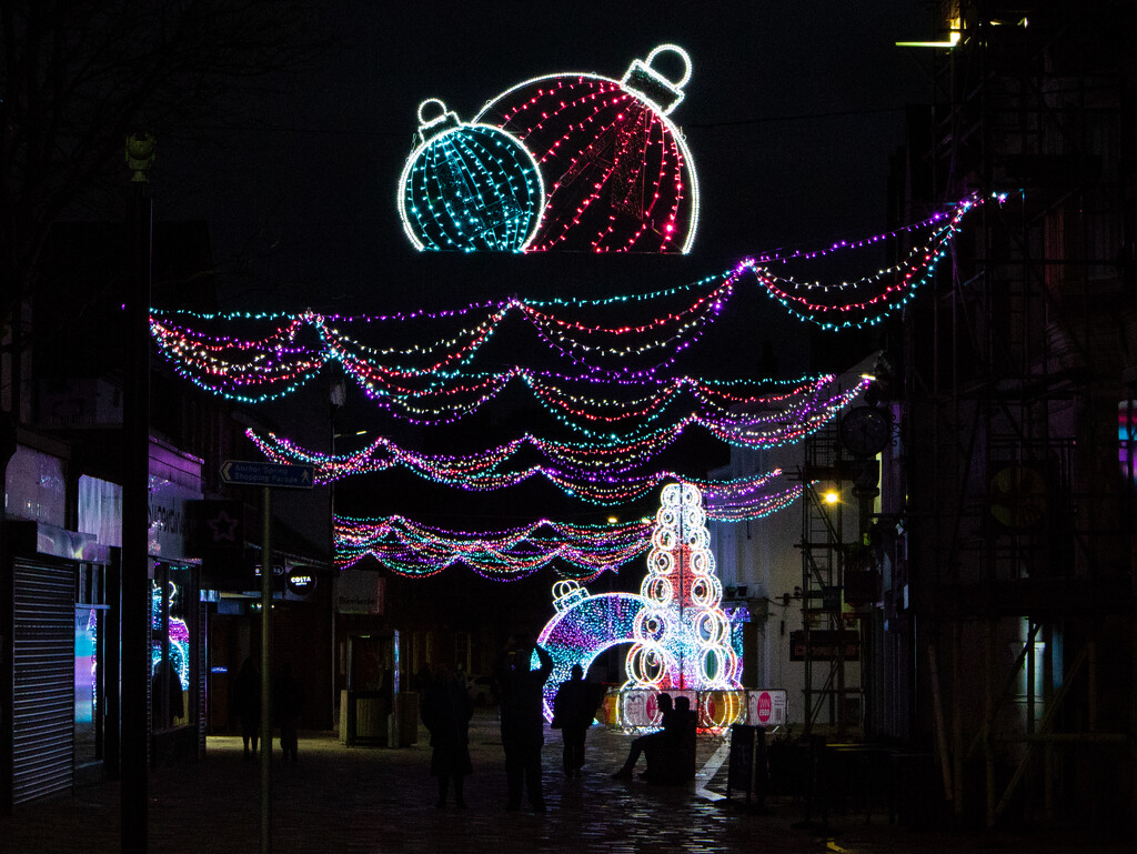 Littlehampton Christmas lights by josiegilbert